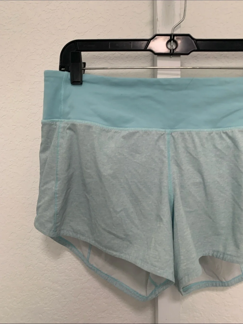 Lululemon Speed Up Light Blue Running Athletic Shorts